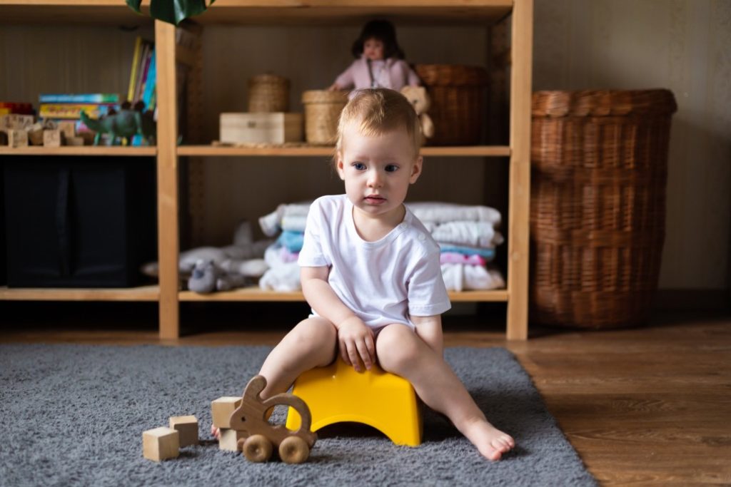 Das Töpfchen für Babys - Moderne Eltern